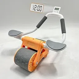 Cockatoo ABRW01 Abs Roller for Men & Women, Abs Workout Abdominal Exercise Rollers, Automatic Rebound Abdominal Wheel - Orange-picture-35