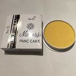 PMW - Mifi Pan-Cake Dance Makeup Powder, Matte Finish, Yellow, 100g-22