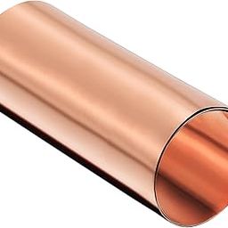 uxcell Copper Sheet Roll, Metal Foil Plate 1000mm x 200mm x 0.1mm-picture-12