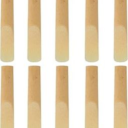 ATORSE 10Pcs Clarinet Reeds with Case Supplies Saxophone Reeds for Player Beginner Strength 3.0-image-63