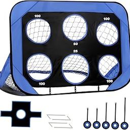 Kid Soccer Goals Kids Toy Portable Football Goal for Games Playground | Team Sports | Soccer | Goals & Nets-image-23