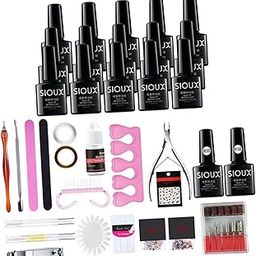 bnf® Gel Nail Polish Kit Gifts Curing Quick Drying Nail Kit for Women Girls Salon A Health & Beauty |Nail Care, Manicure & Pedicure |Nail Art Accessories-image-32