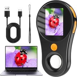 Digital Microscope Fixed Focus-200X Pocket Magnifying Glass, 3-Level Adjustable LED Lights Portable Handheld Mini Microscope,USB Compatible with, Windows, Mac OS-27