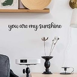 GADGETS WRAP Wall Decal Vinyl Sticker for Home Office Room Decoration Slogan Graphic Wall Sticker You are My Sunshine-image-51