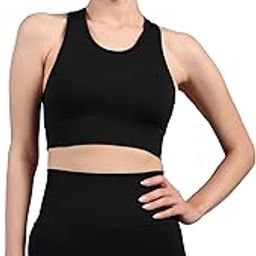 Women Engineered Compression Black Sports Bra-image-2