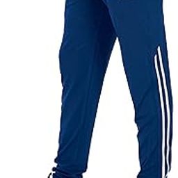 BLUE OWL INDIA Stripped Track Pant for Men | PolyBlend Regular Fit Casual Lower for Man | Joggers for Men with Zipper Pockets | Night Pants for Men-image-26