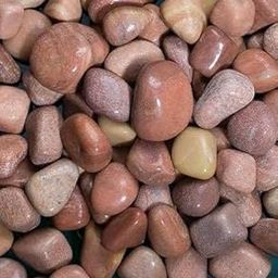 VANNEF Stone Light Brown Pebbles & Garden Stones for Outdoor Indoor Pathway Aquarium Decoration (Light Brown, 4900gm)-image-68