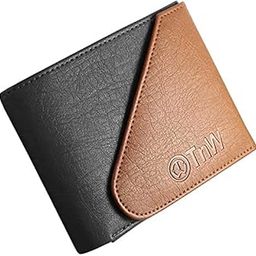 Men's Artificial Leather Wallet Extra Flap, Black-image-53