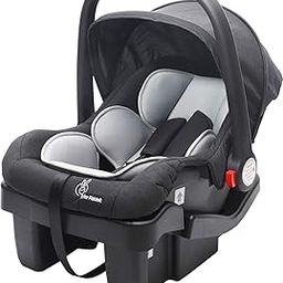 R for Rabbit Picaboo Grand 4 in 1 Multi Purpose Baby Carry Cot Cum Car Seat with 3 Level Recline Position and Detachable Base Carry cot for 0 to 15 Months Baby (Black Grey)-13