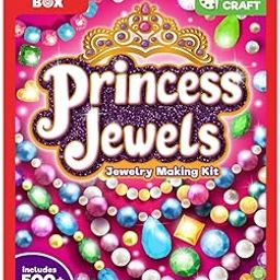 EINSTEIN BOX Jewellery Making Kit for Girls 6 to 14 Years Old| Birthday Gift Ideas for Girls 6,7,8,9,10,11,12,13,14 Years Old | with Beads & Charms | Princess Theme |-image-47