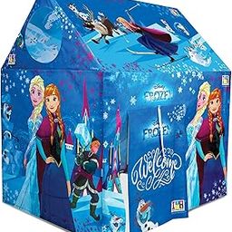 itoys Frozen Theme Play Tent House for Kids Outdoor and Indoor Castle Tent Toys for 2-8 Years Old Kids Children Boy Girls Portable - BIS Approved-23