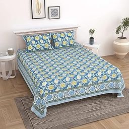Badmer Print 100 Cotton King Size Double bedsheet-image-15