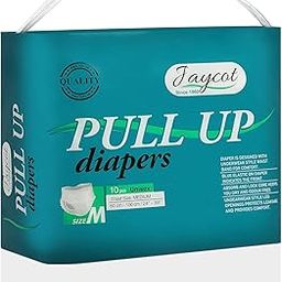 Jaycot Premium Adult Diaper Pants Style - 10 Count - Medium - with extra comfortable and Anti-Bacterial technology for men and women: Amazon.in: Health & Personal Care-image-85