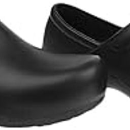 HEAVENGLOW Pair of Men Women Slip Resistant Shoes Suit for Hospital Homes Restaurants Kitchen Bathing Room 39 Black-55