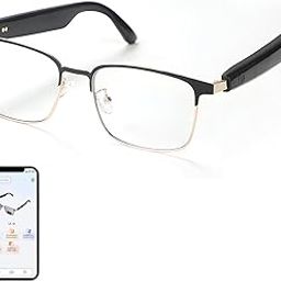 Smart AI Translator Glasses, Blue Light Glasses for Woman Men, Simultaneous Interpretation Eyeglasses for 110+ Languages, Real-Time Translation, Remote Shooting,AI Smart Sunglasses for Travel -AI G-image-50