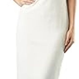 Women Self Design Strappy Shoulder Lace Inserts Back Slit Bodycon Midi Party Dress-image-29