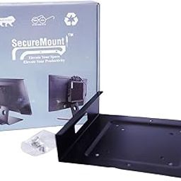 SecureMount VESA Mount Compatible with Dell Optiplex (Monitor - Under Desk & Wall Mount)-26