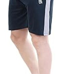 UK Athletic Shorts for Men, Zip Pockets and White Side Stripe, Quick-Dry Fabric-picture-16