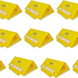 Chipku-Delta Trap Sticky Glue Trap for Insect in Garden & Farm, White Flies, Thrips, Small Insects on Plants(Pack of 10)-image-22
