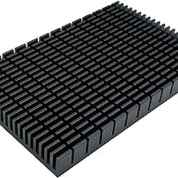 Aluminum Heat Sink 150mmx93mmx15mm/ 5.9x3.66x0.59 inch High Power Large Heatsink Module Cooler Fin for PCB Board LED Motherboard Cooling GPU Backplate Radiator Routers RTX 3090 3080 Black-image-19
