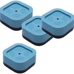 Heavy-Duty Stackable Bed Risers Adjustable Furniture Risers &Leg Extenders with Non-Slip, Anti-Vibration Pads for Beds, Sofas, Desks, Chairs & Refrigerators Noise Cancelling, (Set of 4)-image-75