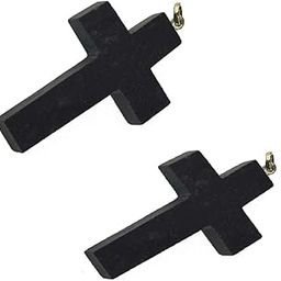 1 + 1 Original Black Tourmaline Stone Pendant for Men and Women-image-36