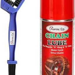 Aarav Co. Chain Lube 150ML with 1 Unit Blue Chain Cleaner Brush-27