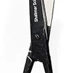 Shalimar Brand Barber Scissors, Pure File (Reti) Professional Salon Barber Hair Cutting Hairdressing Tool Scissors Nose Hair Cutting Men Women Beard Trimming 7 Inches (Black and white)-11