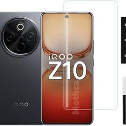 Mothca Advanced HD+ Curved UV Gorilla Tempered Glass Screen Protector Designed for iQOO Z10 5G - Edge to Edge Full Screen Coverage with Easy Installation Kit-image-98