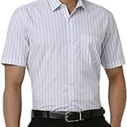 Men's Striped Regular Fit Shirt-image-80