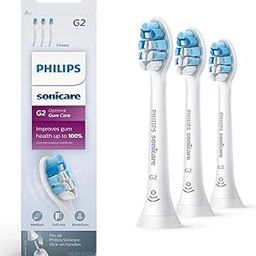 Philips Genuine Sonicare Optimal Plaque Control replacement toothbrush heads, HX9033/65, White 3-pk-picture-28