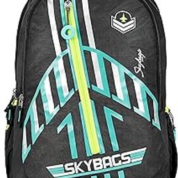 Casual Backpack 34L with 3 Spacious Compartments, Front Pocket & Built to Last Shoulder Strap | Black | Riddle-54