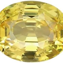 GEMFINITY 5 Carat Yellow Sapphire Stone Original Certified Oval Shape Pukhraj 5.25 Ratti Stone Precious Kanaga Pushparagam Srilankan Pushpraj Rare Pila Pathar For Astrology Motive पुखराज पत्थर-image-76