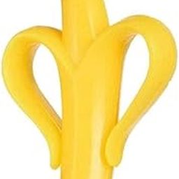 STHITI Single Silicone Banana Shaped Teething Toothbrush/Teether for Babies/Toddlers/Infants/Children | Pack of 1-image-35