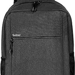 Laptop Backpack/Trolley Pass Bag for Men Women with 15.6 inch Laptop Compartment, Waterproof Proffesional Bagpack for Office College School Casual Bags-image-56