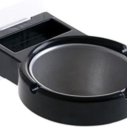 ATORSE Wall Mounted Ashtray Lightweigh Modern with Stickers for Balcony Home Indoor Black|Home & Garden-image-96