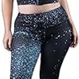 Plus Size Abstract printedquick-Dry top & Tights Padded Swim Set for Women | Swimming Suit for Women-image-3