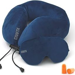 CRAFTX crafting happiness... Travel Pillow, Pure Micro Fiber Neck Pillow, Comfortable & Breathable, 360 Degree Neck Support, Standard Neck Pillow (Blue, Medium)-image-70