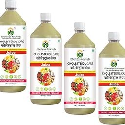 Bhavishya Ayurveda Cholesterol Care Juice | Herbal Heart Health Blend with Arjuna, Garlic, Lemon & 9 Ayurvedic Herbs | No Preservatives | Cholest Fit Juice for Daily Wellness (2000)-image-72