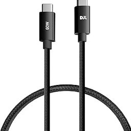 DailyObjects SURGE Kevlar Core USB-C 60W Charging Cable| USB Type-C | Fast Charging, 480Mbps Data Transfer, Data Sync | Compatible with Android & iOS Smartphones, Earphones, Tablet/Ipads, Macbook-10