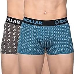 Men's Assorted Pack of 2 Cotton Trunk (Colour & Print May Vary)-47