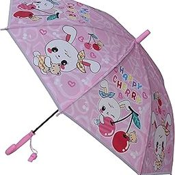 ™ Kids Umbrella, Windproof Auto Open Stick Umbrellas for Rain Toddler Girls Boys, Bunny Rabbit Print Children's Umbrella, imaginative cartoon umbrella for kids-18