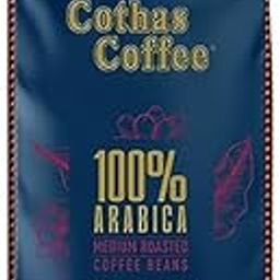 Cothas 100% Arabica Roasted Coffee Beans | Medium Roasted | Speciality Whole Beans | Hint Of Dried Fruits | Aromatic, Velvety | Espresso, Cappuccino | 250 Grams, Bag-image-20