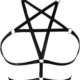 snappsy Womens Strappy Harness Bra Elastic Hollow Out for Nightclub Wear Party Rave-picture-20