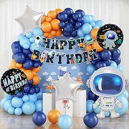Rozi Decoration Space Theme Birthday Decoration Items for Boys, Girls, Kids Bday Decor, Astronaut Theme Birthday Decorations Combo Pack of 53 Pcs-image-76