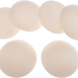 3 Pairs Bikini Inserts Bra Pad Women Swimsuit Padding Inserts Sponge Brown-image-38