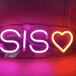 SG Print India Rakhi Gift Neon Sign for Occasion | Rakhi gift for brother| Rakhi gift for Sister | rakhi neon sign for bro | rakhi neon sign for sis | (6” X 12”) (SIS)-image-49
