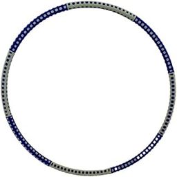 Let Us Hoop FlexiFit Detachable Hula Hoop – Foam Padded Metal Fitness Hoop for Weight Loss, Core Strength & Toning – Lightweight, Portable, Easy Assembly, Suitable for All Ages (Dark Blue & Grey)-picture-20