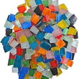 Sai Mosaic Art Pre-Cut Glass Mosaics Multicolour 500 GMS-image-46