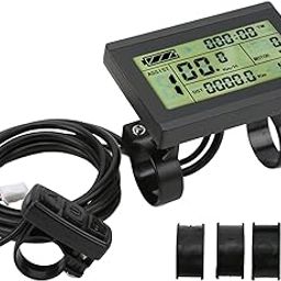 Pantalla KT LCD3 de 72V Pantalla bastante Ligera ABS KT LCD3 with conector SM para controlador KT-image-75